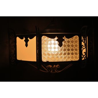 豪華切子ガラスアールデコシャンデリア灯　A1010 