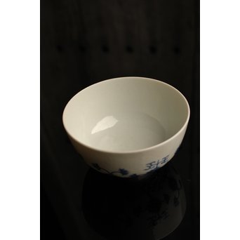 大清乾隆年製青花茶碗　K120 