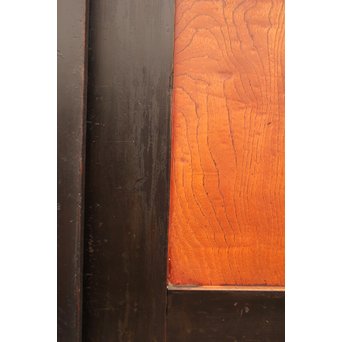 太框 泡杢上欅の帯戸 4枚1組　B894 