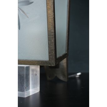 切子ガラスのブラケット照明　A1823 