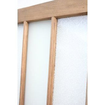 楢と欅の縞々ガラス戸　GD1146 