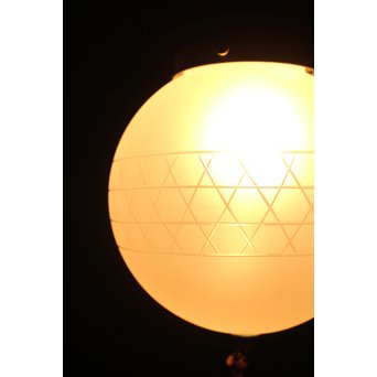 球体切子照明　A1845 