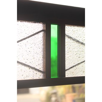 松葉組子と色ガラスのガラス戸/窓　GD1163 
