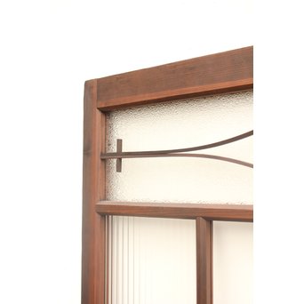 松葉組子と色ガラスのガラス戸/窓　GD1163 