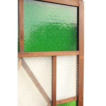 オニダイア緑色ガラス戸　GD1166Y 