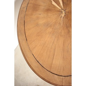 木象嵌オーバル型 洋家具テーブル　T414 