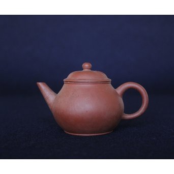 中国宜興窯 単孔朱泥急須/茶壷 70-80年代　P137 