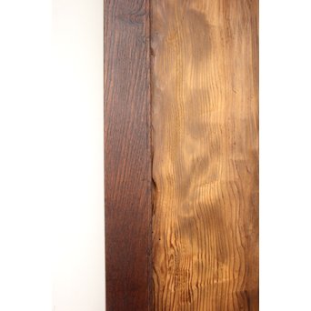 堅木框 杉一枚板建具 4枚1組　B974Y 