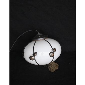 瓢箪細工のオーバル型照明/電笠　A1972Y
