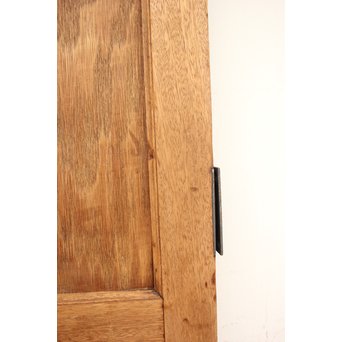 ラワンと合板のダイアカット窓 白木ドア　GD1263 