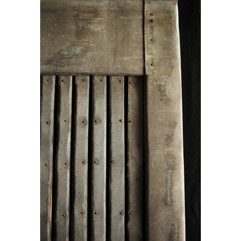 アルミ板の蔵戸　W007 