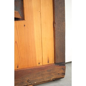 栗と欅の格子蔵戸　W009Y 