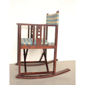完品 ヤマハ折り畳み式文化椅子ロッキングチェアー T434 