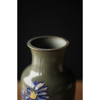 日本画風 七宝一輪挿小花瓶　Y029 