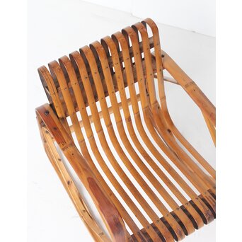 シバヤマ産業 バンブーキッズチェアー 竹椅子　U318 