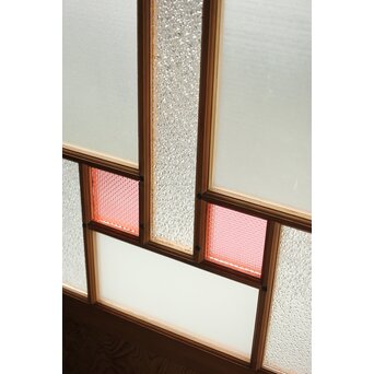松皮菱組子 色ガラスの建具　GD0189 