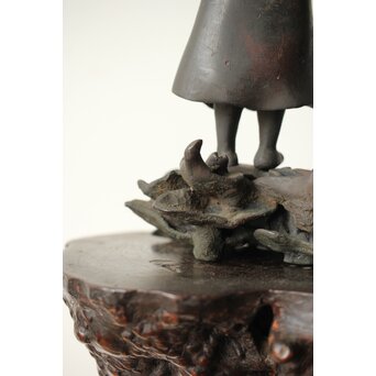 山岳信仰 金毘羅権現 銅像　M409 