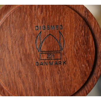 菊紋瓶敷 デンマーク DIGSMED チーク コースター　X453 