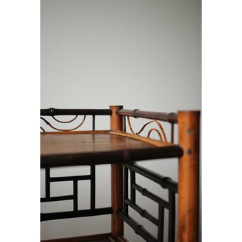 竹製飾棚/茶棚　U358 