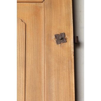 欅一枚板 門扉一対　W0179 