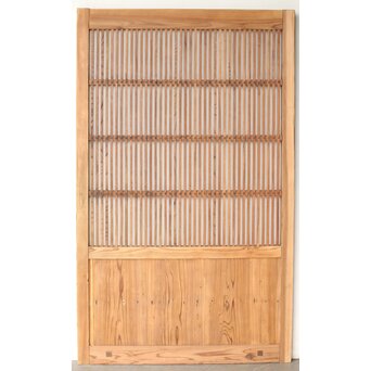 欅格子の蔵戸　W0199 表