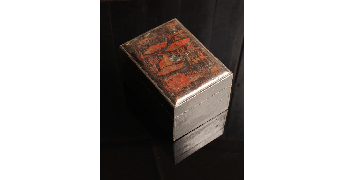 浄法寺蓬莱箱 S1714｜骨董店 のびる 古美術 骨董 和風建具 蔵戸 買取の