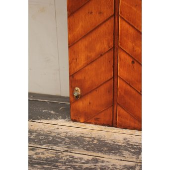 ヘリンボーンC装飾ナチュラル洋館ドア　B714 