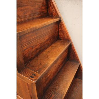 幅の狭い時代階段箪笥　I246Y 