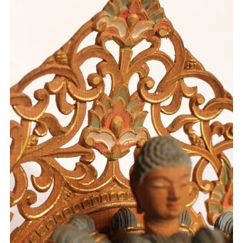 松久宗琳　仏教美術十一面観音立像　S2801 