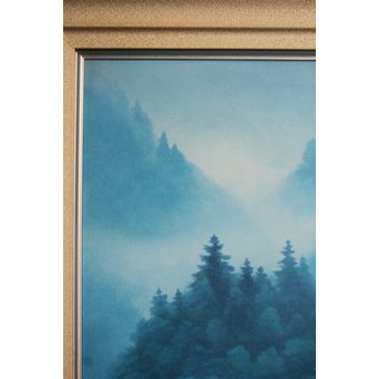 東山魁夷「朝雲」岩絵具方式複製画 　S2835 