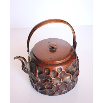 銅製 ひしぎ湯沸 銅瓶　M006 