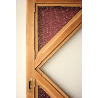 プレス紫色ガラス建具　GD1141 