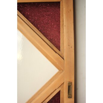 プレス紫色ガラス建具　GD1141 
