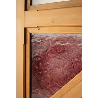 プレス紫色ガラス建具　GD1141 