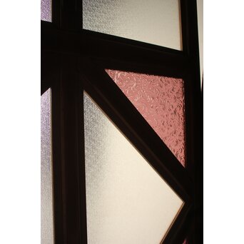 プレス紫色ガラス建具　GD1141 