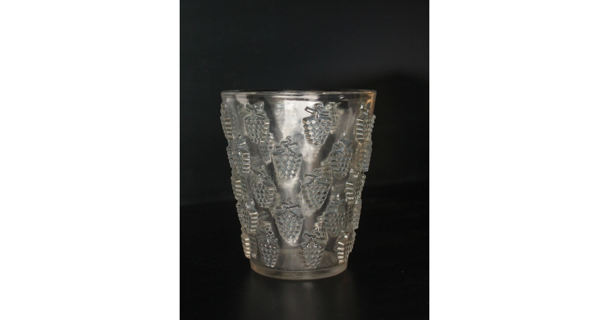 786 骨董 アンティーク R LALIQUE ルネ ラリック ボウル デイジー R.LALIQUE ルネ・ラリック「GUI」ヤドリギ ボウル 宿木文大鉢