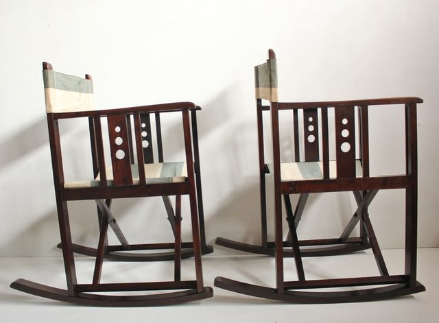 ヤマハ折り畳み式文化椅子ロッキングチェアー 組 ｜骨董店