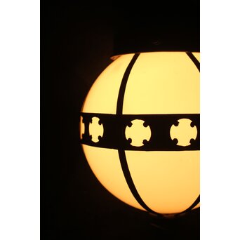 球体銅巻照明　A1900 