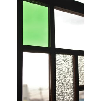緑色ガラスの建具 2枚1組　GD1196YD 