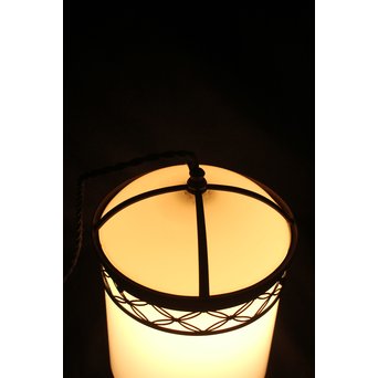 七宝透かし円柱照明　A1926 
