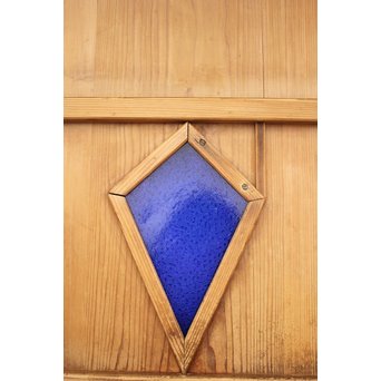青色ダイアガラスのドア　GD1224 