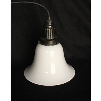 乳白色 ベル型ペンダント電笠/照明　A1955 