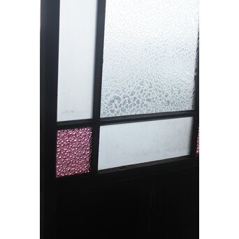 紫色ガラスのドア　GD1246 