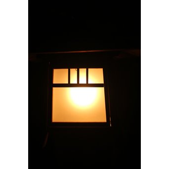 木製灯籠照明　A1964 