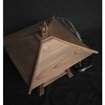 木製灯籠照明　A1964 