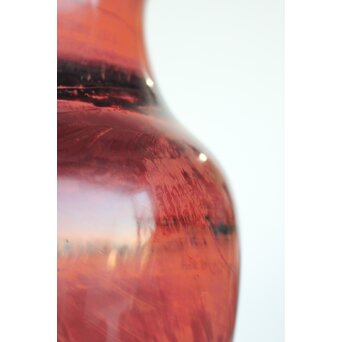 乾隆ガラス風 練上硝子花瓶　Y021 