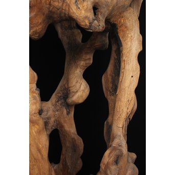根木台 木彫自然木　X194 