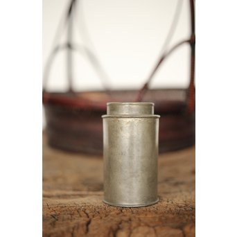 古錫 楕円茶壺　M192 