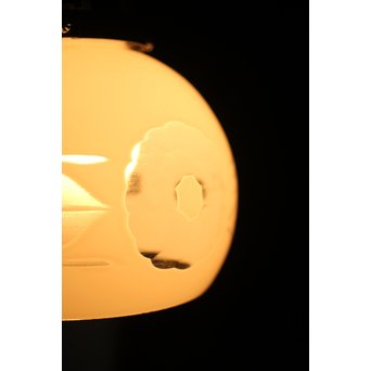 内切子電笠 照明　A1991 