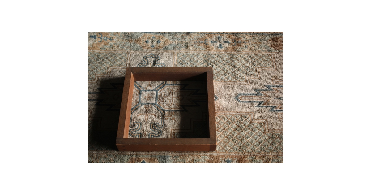 駒沢利斎 千家十職 炉縁 X245｜骨董店 のびる 古美術 骨董 和風建具 蔵